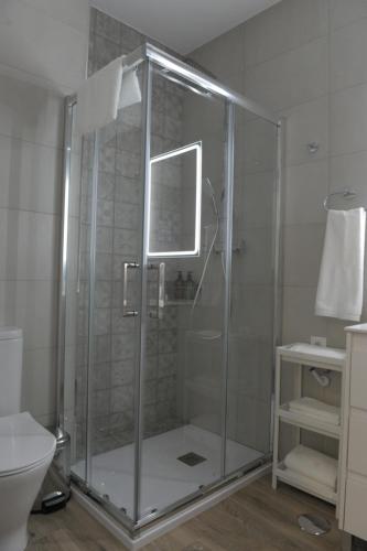 Koupelna v ubytování Puerta del Buey Apartamentos