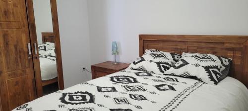 MON CHEZ MOIにあるベッド