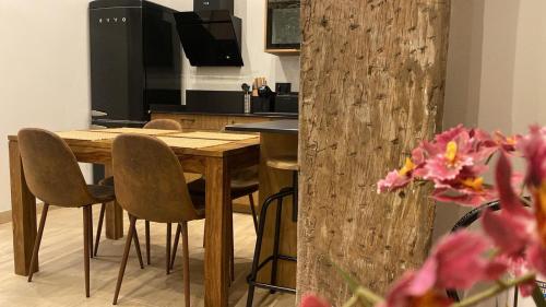 Dapur atau dapur kecil di SUITE HAUS BAHIA