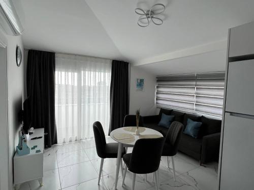 Χώρος καθιστικού στο Art Life apartments (Sky)