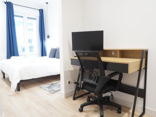 Etxe Maitia Flat ideal for Home office and families and friends