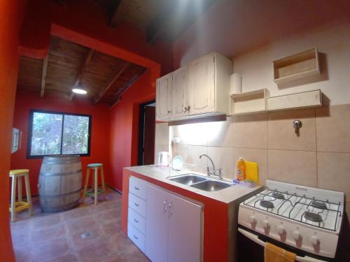 Η κουζίνα ή μικρή κουζίνα στο Casa Chalet Las Colinas