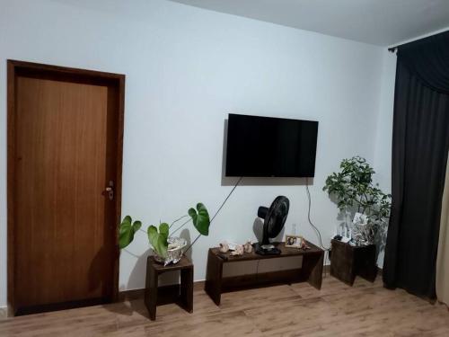 Μια τηλεόραση ή/και κέντρο ψυχαγωγίας στο Casa do Aconchego