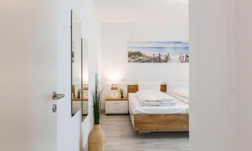Llit o llits en una habitació de Schleibrise - B4