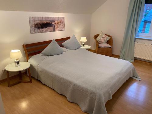 Ένα ή περισσότερα κρεβάτια σε δωμάτιο στο Hagen