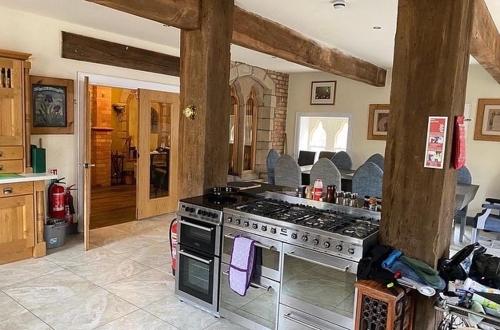 Dapur atau dapur kecil di The Old Flax Mill, Aghadowey