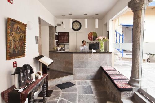 Гостиная зона в Tierra Viva Cusco Saphi Hotel