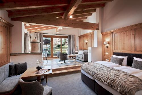 Posezení v ubytování Hotel Gletscherblick