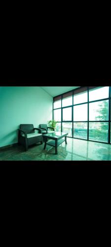 Ruang duduk di AYANI INN