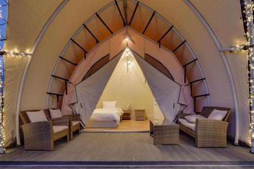 Two H Hotelにあるシーティングエリア