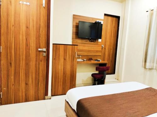 TV a/nebo společenská místnost v ubytování Hotel Avion Palace