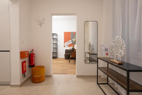 Stylish central 1-bedroom apartment with a terrace