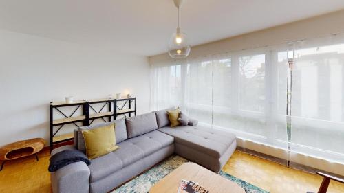 Istumisnurk majutusasutuses Unique Serviced Living - Gellert Aeschenplatz