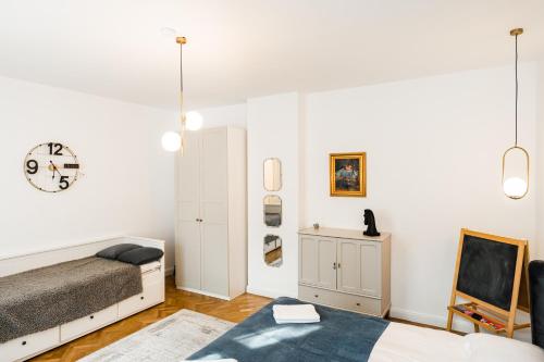 En eller flere senger på et rom på Lara’s Loft