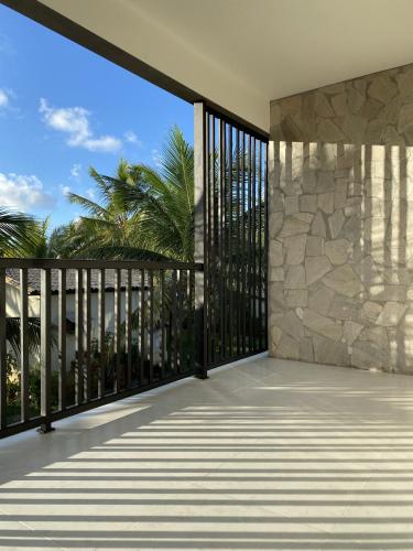 Ein Balkon oder eine Terrasse in der Unterkunft Hotel Coco Beach