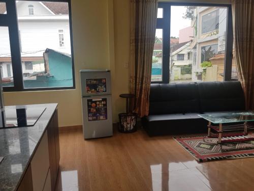Posezení v ubytování Ngoc Tran Hotel