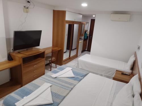 Katil atau katil-katil dalam bilik di PONTA NEGRA FLAT APART