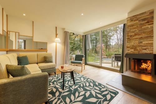 Χώρος καθιστικού στο Center Parcs Les Hauts de Bruyères