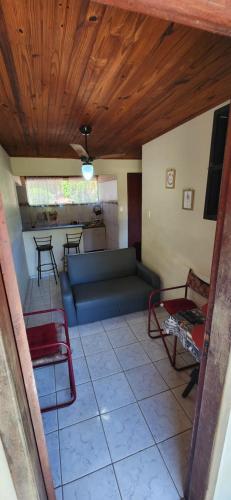 Χώρος καθιστικού στο Casa no Arraial do Sana