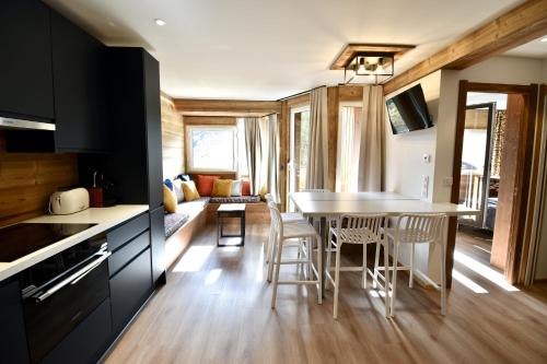 BILLY- AVORIAZ - HAUTS FORTS 6 pers .- 3 chambres - 1 sdb - 45 M2