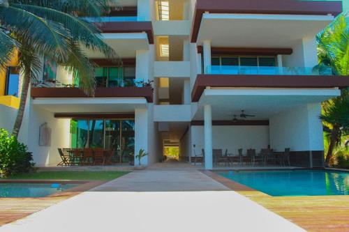 Kolam renang di atau dekat dengan Kalimnos ocean view apartment