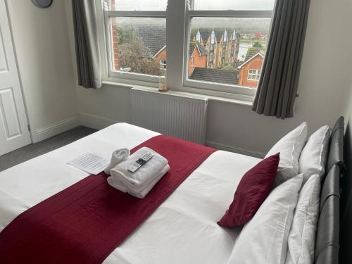 Ένα ή περισσότερα κρεβάτια σε δωμάτιο στο River side rooms