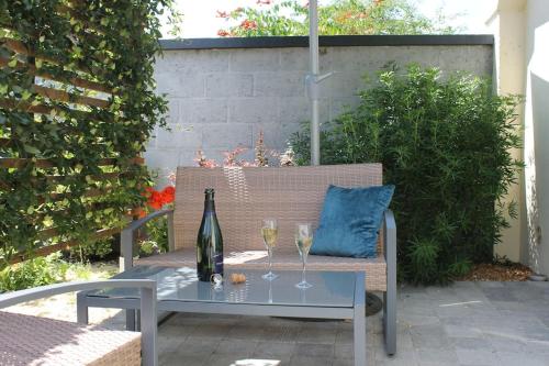 Patio nebo venkovní prostory v ubytování Le Clos Voltaire