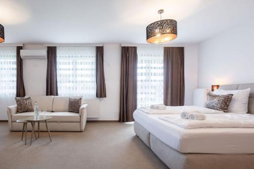 Cama o camas de una habitación en Casa Plus