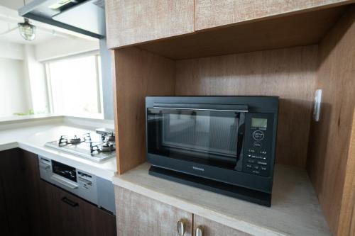 Dapur atau dapur kecil di Cruise Room DESLIE 伊良部島
