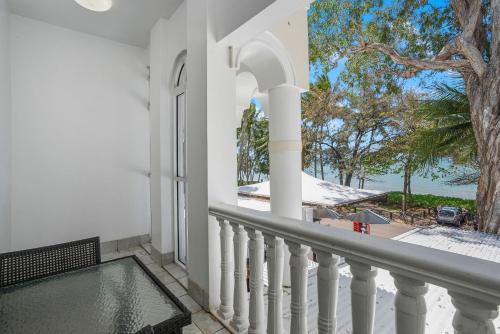 a view from the balcony of a house at Sarayi Boutique Hotel in Palm Cove