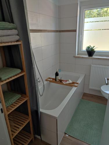 Koupelna v ubytování Fasanengarten in Traunreut