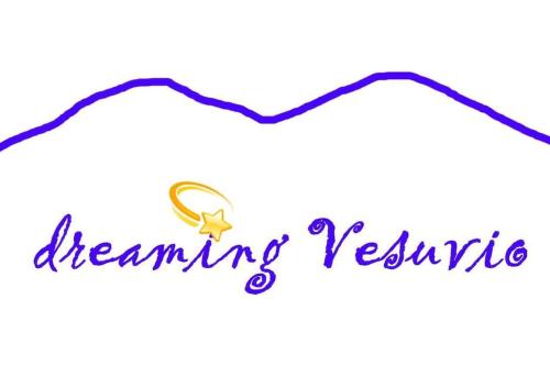 a logo for a dream healing service at Dreaming Vesuvio Napoli in Naples