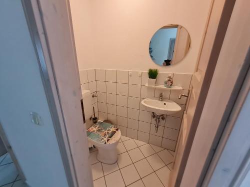 Bilik mandi di Giese FeWo Küstenglück