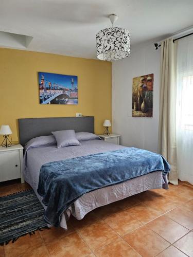 Postel nebo postele na pokoji v ubytování Casa Luz