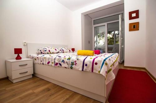 Postel nebo postele na pokoji v ubytování Milan apartment