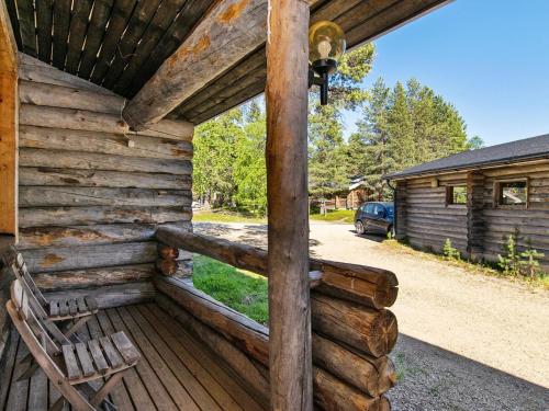 Bygningen som feriehuset ligger i