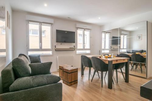 F2 hypercentre - Proche gare - WIFI gratuite