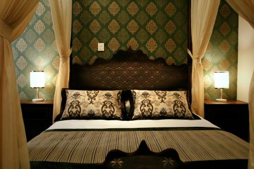 Krevet ili kreveti u jedinici u objektu İsa Begov Hamam Hotel