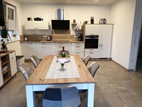 Dapur atau dapur kecil di Haus Seestern