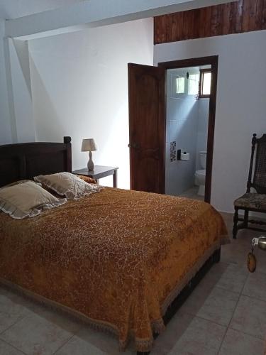 Katil atau katil-katil dalam bilik di Hacienda San Rene