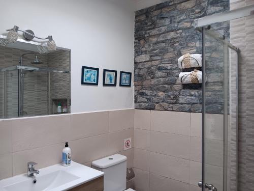 Kúpeľňa v ubytovaní Casa Gloria