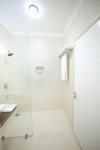 Ванная комната в Hotel Ganga Ratan