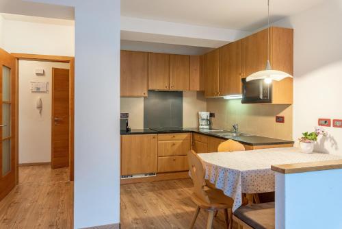 Residence Prapozにあるキッチンまたは簡易キッチン