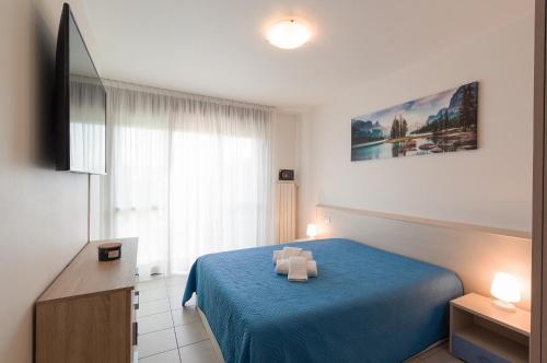 Postel nebo postele na pokoji v ubytování Anna