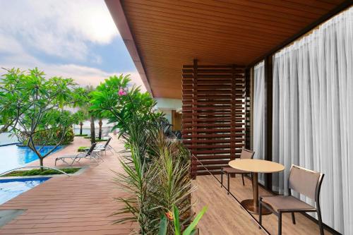 Πισίνα στο ή κοντά στο Batam Marriott Hotel Harbour Bay