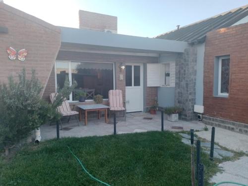El edificio en el que está la casa vacacional
