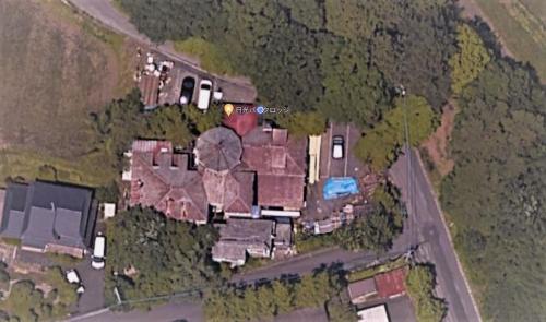 an aerial view of a estate with a house at Nikko Park Lodge Mountain Side in Nikko