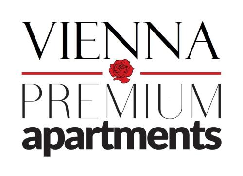 a sign with a red rose and the words vienna program minimum apartments at VIENNA Premium Apartments - self check-in in Vienna