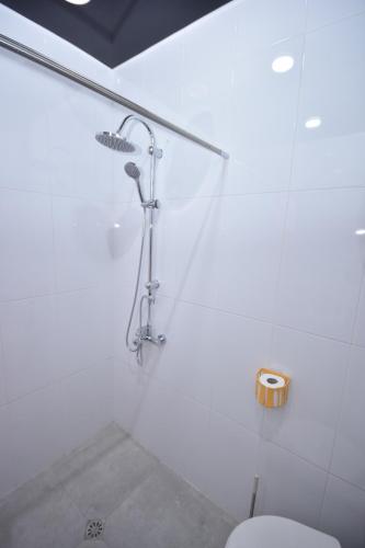 Koupelna v ubytování HOTEL SAMEGRELO