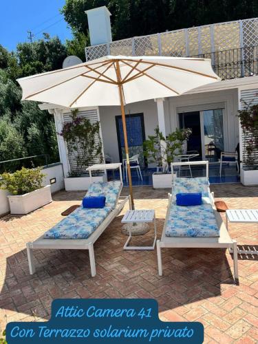 Αίθριο ή υπαίθριος χώρος στο Relais Maresca Luxury Small Hotel & Terrace Restaurant